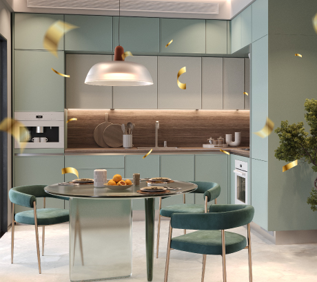 Седьмой этап акции «Дарим кухни и 1000 подарков»