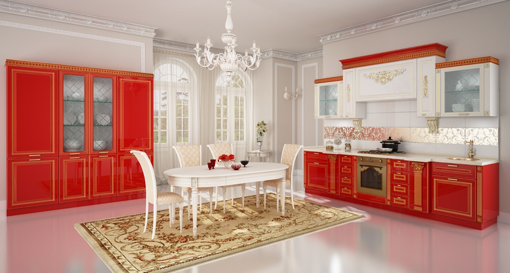 Кухня Айвори Glance