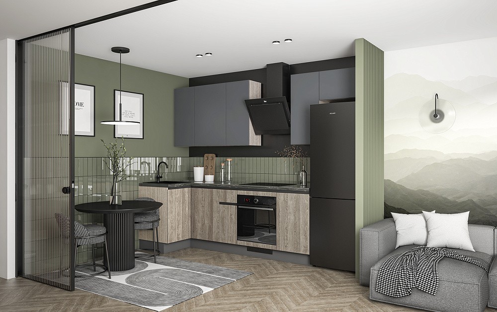 Кухня Уна сет (3000 x 1050 мм)