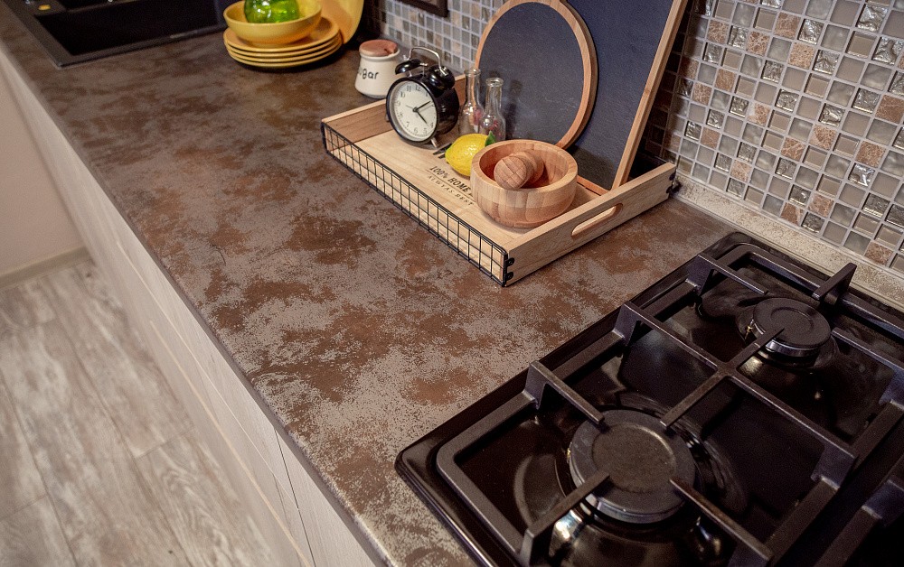 Кухня Стоун Вуд Space Line