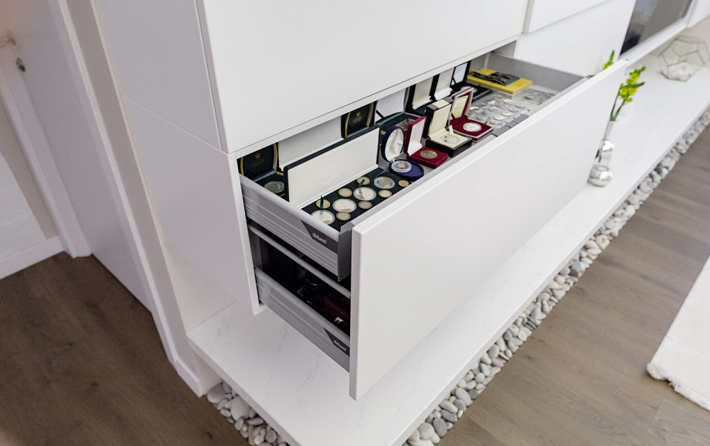 Гостиная Кристально-белый лёд