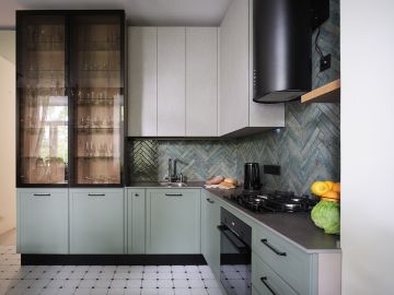 Кухня Рикарда + Ноа Лофт песчаник