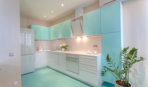 Глянцевая кухня в Твери