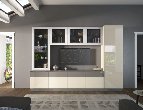 Современная мебель для гостиной со шкафом