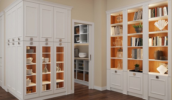 Светлая кухня в Екатеринбурге