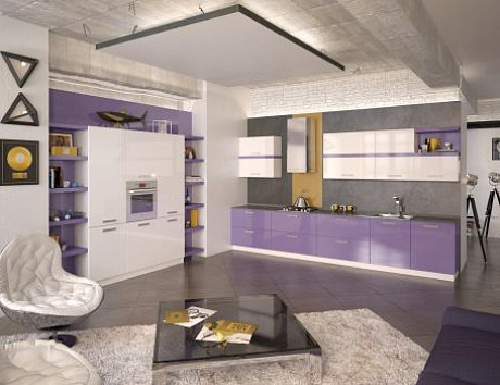 Как выбрать цвет кухонного гарнитура