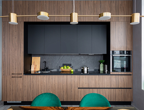 Темная кухня в Ростове-на-Дону