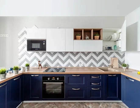 Синяя кухня