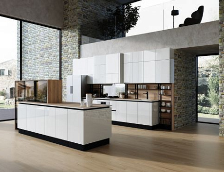 Кухня без ручек