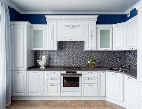 Бежевая кухня в Мурманске