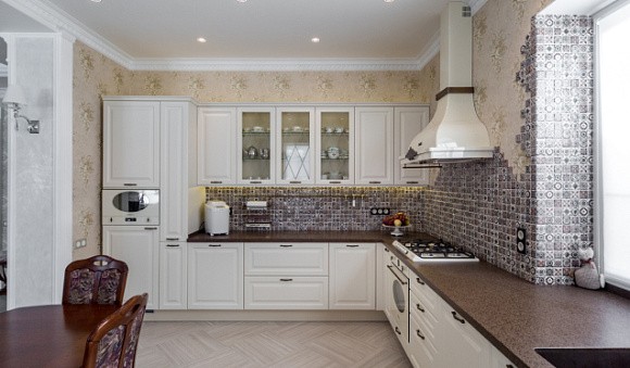 Белая кухня в Липецке