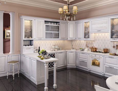 Белая кухня в Мурманске