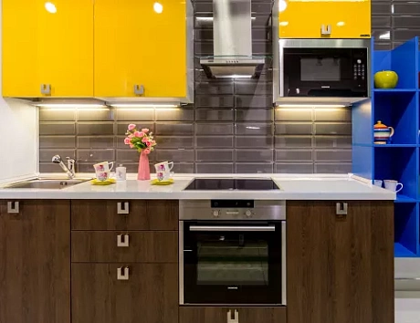 Желтая кухня в Воронеже