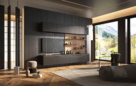 Гостиная мебель венге