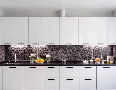 Светлая кухня в Арзамасе