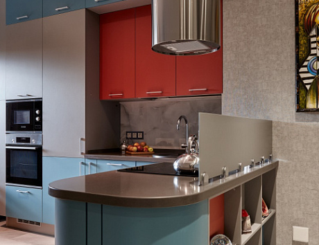 Серая кухня в Самаре