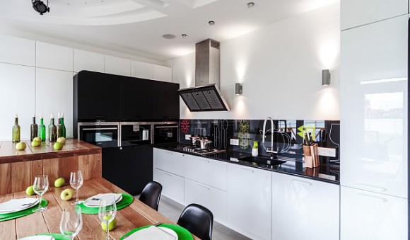 Глянцевая кухня в Ростове-на-Дону