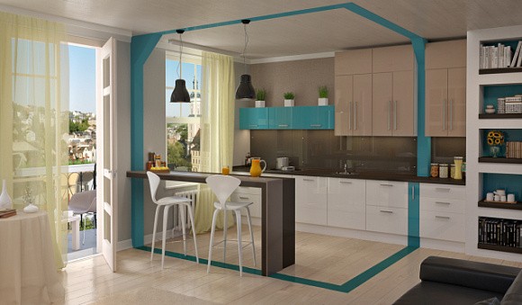 Кухня-столовая в частном доме. Классификация кухонь. Купить кухню углового дизайна или любой другой конфигурации с дальнейшим обустройством.