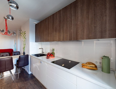 Бежевая кухня во Владивостоке