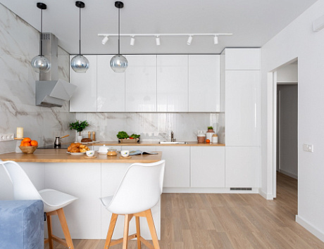 дизайн маленькой кухни