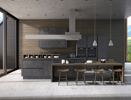 Темная кухня в Санкт-Петербурге