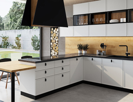 Белые кухни