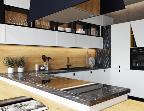 Кухни в стиле Хай-тек