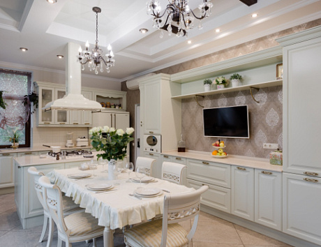 кухни с островом