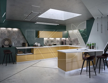 Спроектировать угловую кухню