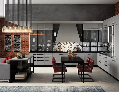 Серая кухня в Сызрани