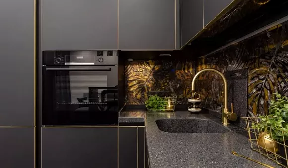 Черная кухня в Новосибирске