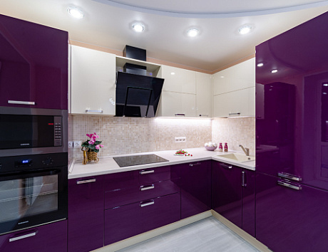 Глянцевая кухня в Твери