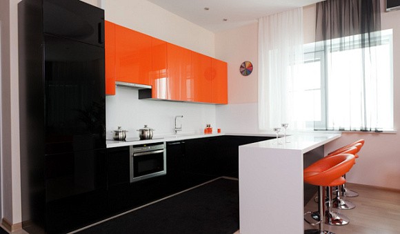 Глянцевая кухня в Твери