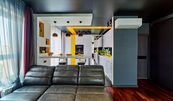 Глянцевая кухня в Ростове-на-Дону