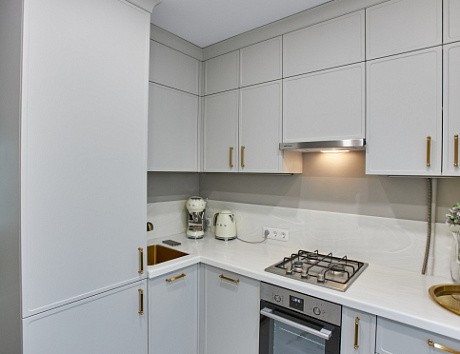 Светлая кухня в Арзамасе