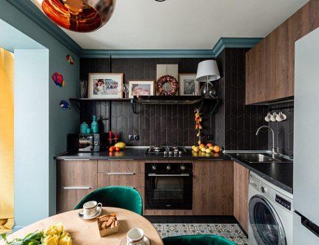 Темная кухня в Санкт-Петербурге