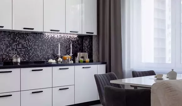 Глянцевая кухня в Твери