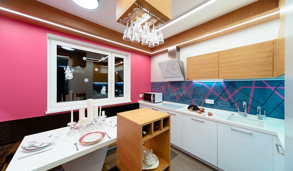 Коричневая кухня в Мурманске