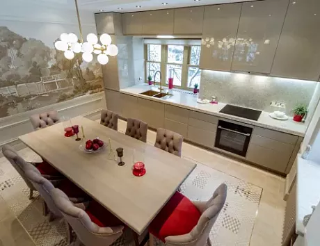 Глянцевая кухня в Череповце