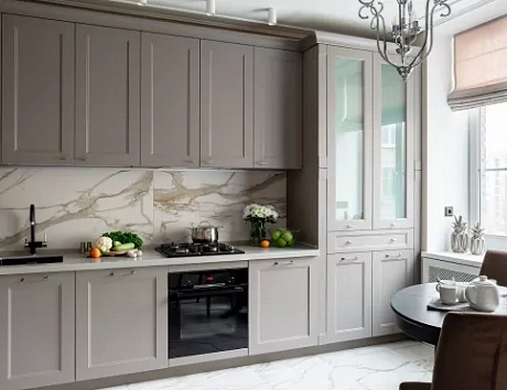 Коричневая кухня в Чите