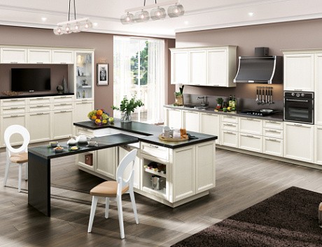 Светлая кухня в Арзамасе