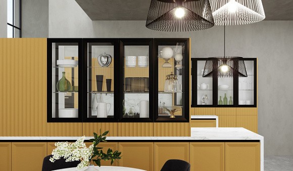 Желтая кухня в Южно-Сахалинске