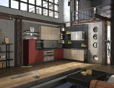 Красная кухня в Санкт-Петербурге