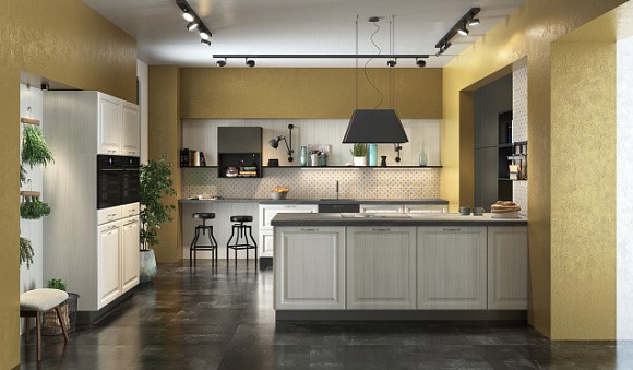 Серая кухня в Егорьевске