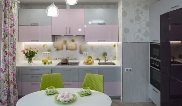 Серая кухня в Егорьевске