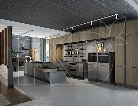 Современный дизайн кухни модерн