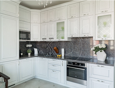 Современные белые кухни