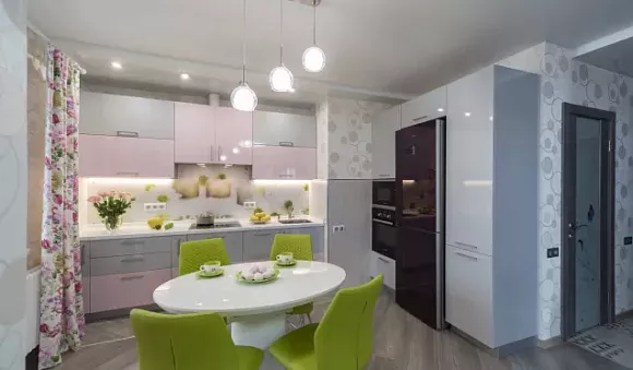 Серая кухня в Егорьевске