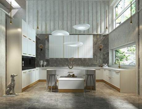 Проектирование кухни с островом