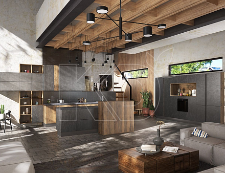 Деревянная кухня